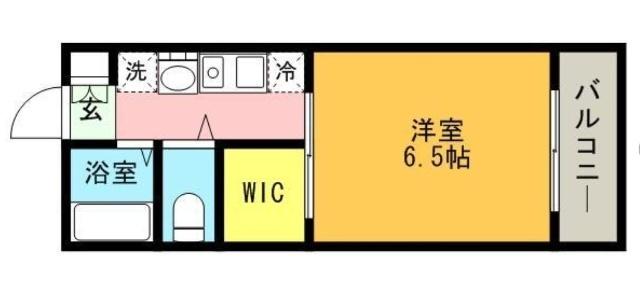 flat福井 間取り図画像