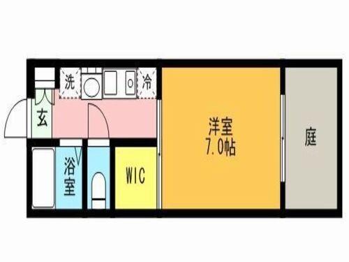 flat大村Ⅱ 間取り図画像