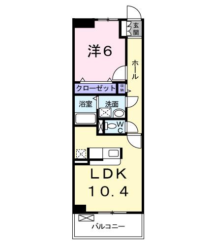 フォレスタ（302） 間取り図画像