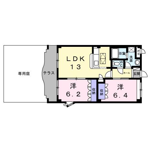 マウントック・レオ（106） 間取り図画像