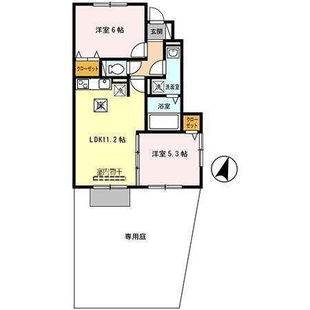 ファミールコート名谷（101） 間取り図画像