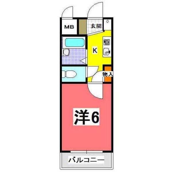 神戸市西区王塚台マンション 間取り図画像