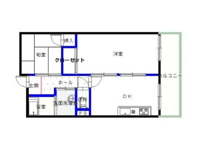 神戸市西区王塚台マンション 間取り図画像