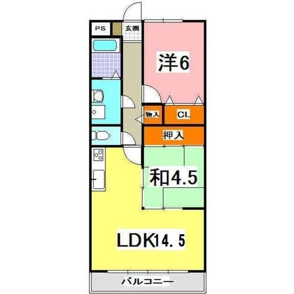 明石市松の内マンション 間取り図画像