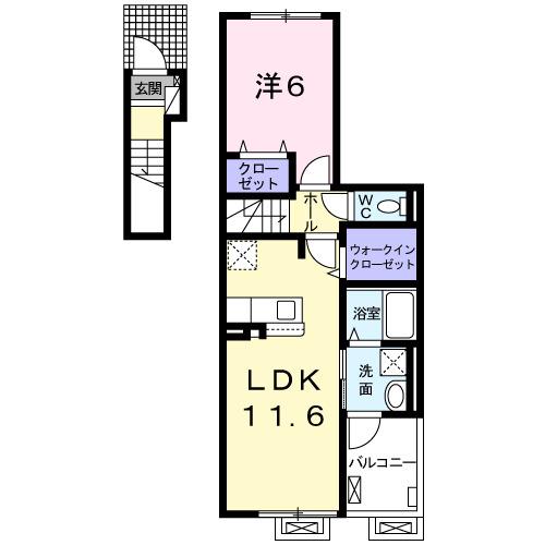 グランデ・オーヴェスト（202） 間取り図画像