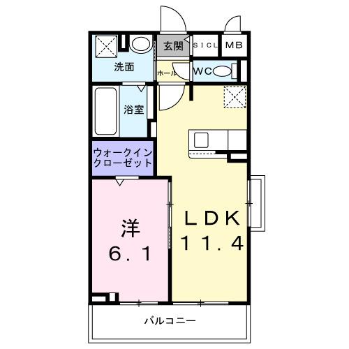 グラン・ステラータ（201） 間取り図画像