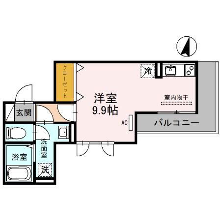 シャルマン　ヴィオラ（302） 間取り図画像