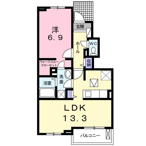 シエラメール（104） 間取り図画像