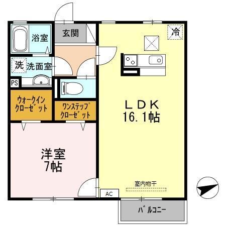 グレイスハイム（102） 間取り図画像