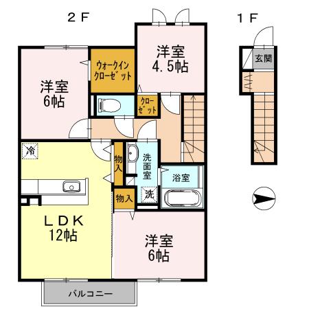  間取り図写真