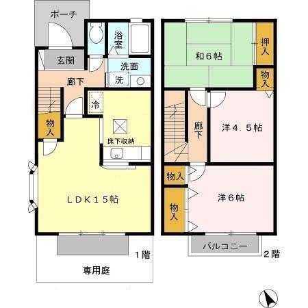  間取り図写真