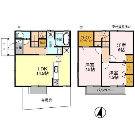  間取り図写真