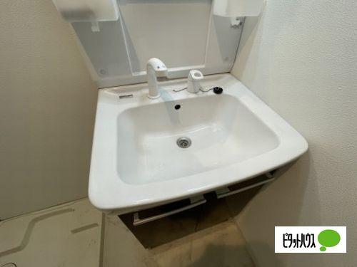 明石市魚住町西岡アパート 洗面