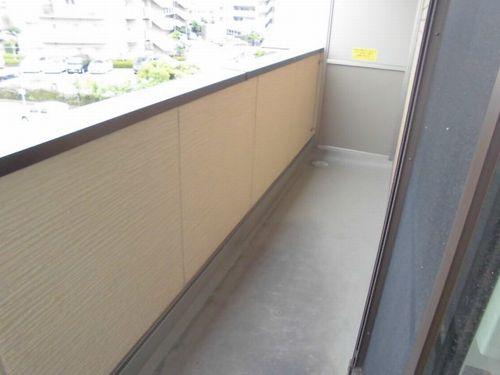 明石市大久保町福田アパート バルコニー