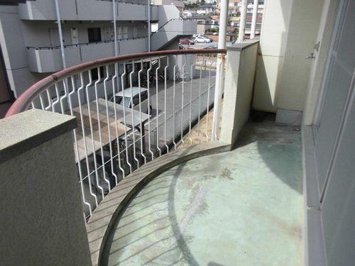 明石市朝霧町マンション バルコニー