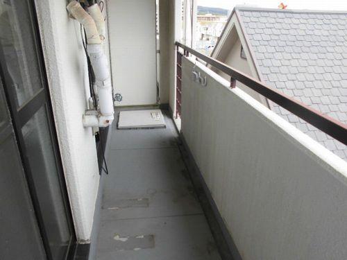 神戸市西区南別府マンション バルコニー