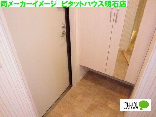 明石市大久保町大窪アパート 玄関