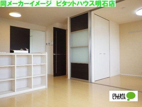 明石市大久保町大窪アパート リビング