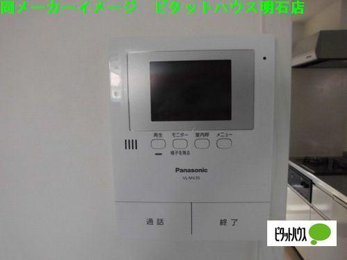 明石市魚住町西岡アパート セキュリティ