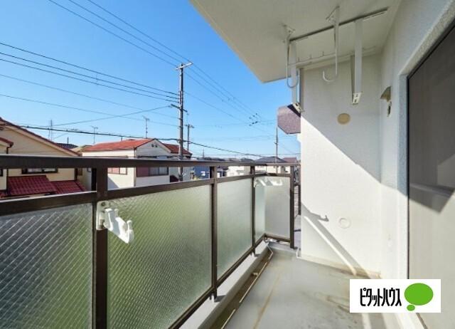神戸市西区南別府マンション バルコニー