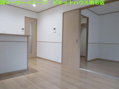 明石市大久保町八木アパート リビング