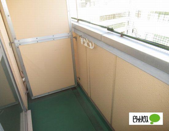明石市和坂マンション バルコニー