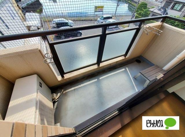 明石市魚住町鴨池マンション バルコニー
