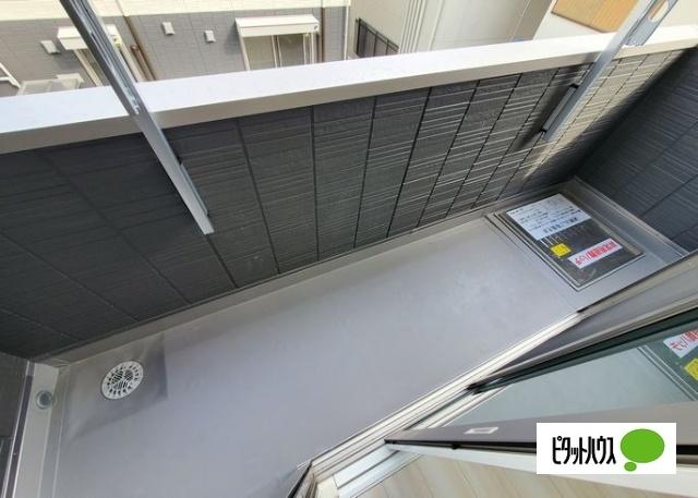 Villa le Euphoria　AKASHI・OKUBOCHO（203） バルコニー