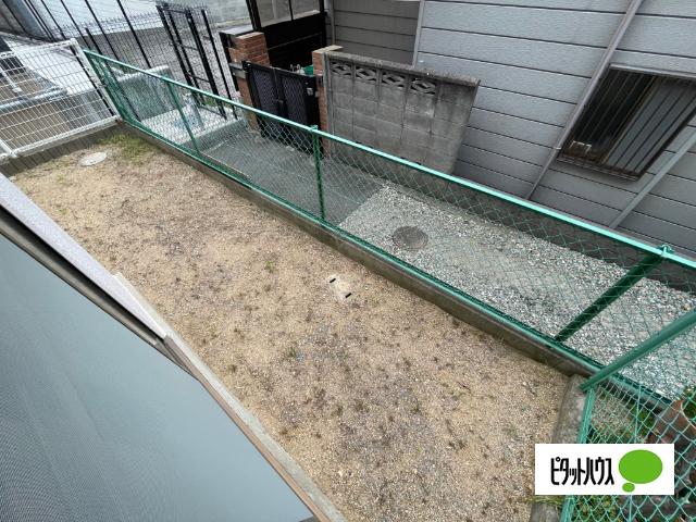 明石市西明石西町アパート 庭
