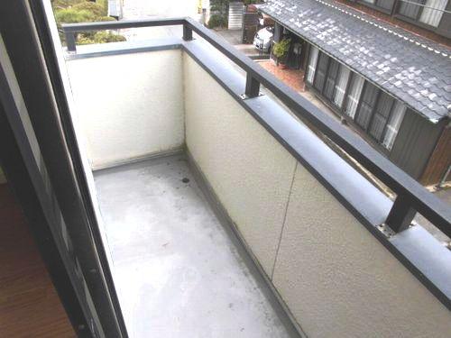 明石市魚住町金ケ崎アパート バルコニー