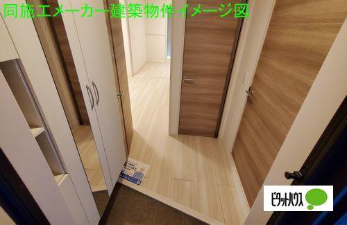 明石市鷹匠町アパート 玄関