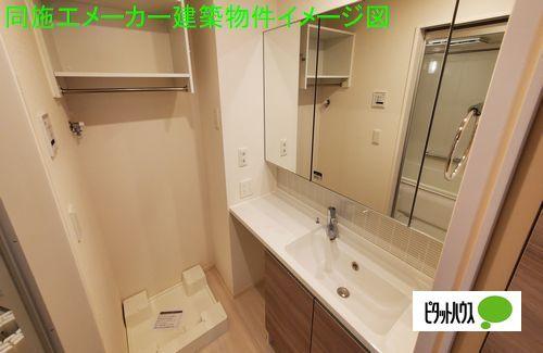 明石市鷹匠町アパート 洗面