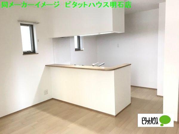 明石市魚住町清水アパート リビング