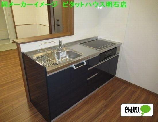 明石市大久保町八木アパート キッチン