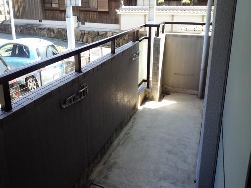 神戸市西区竜が岡マンション バルコニー