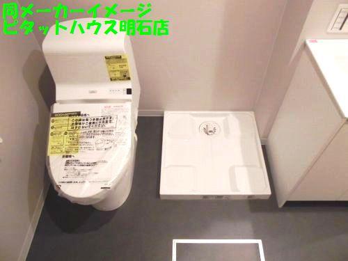 明石市松の内アパート トイレ