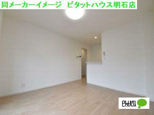 明石市大久保町八木アパート リビング
