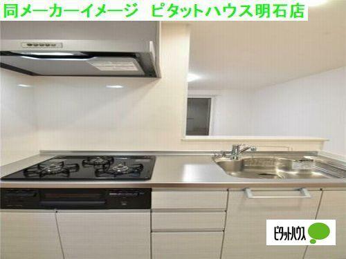 明石市大久保町八木アパート キッチン