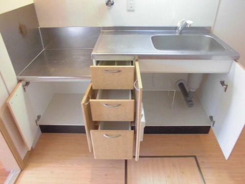 神戸市西区二ツ屋アパート キッチン