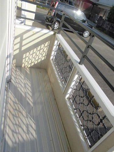 神戸市西区玉津町田中アパート バルコニー
