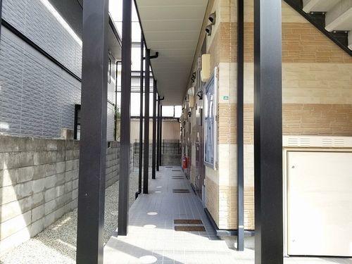 明石市西明石南町アパート 玄関