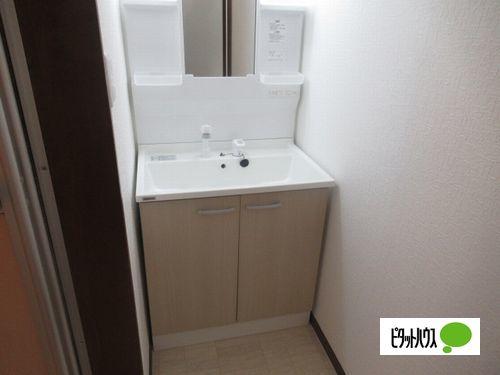 明石市藤江アパート 洗面