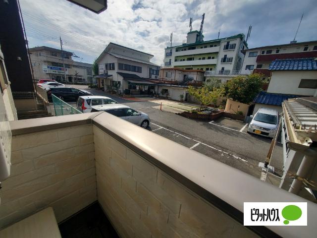 明石市魚住町錦が丘アパート 眺望