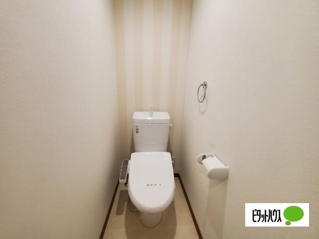 明石市魚住町錦が丘アパート トイレ