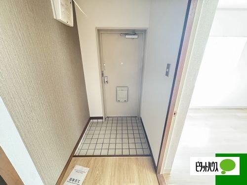 神戸市西区大津和マンション 玄関
