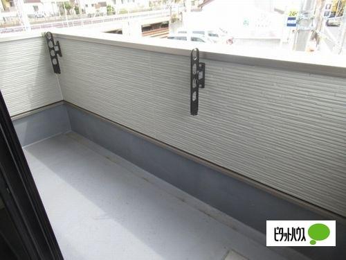 明石市大蔵町アパート バルコニー