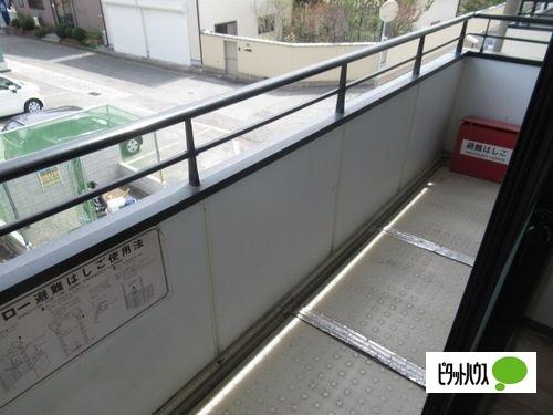 神戸市西区南別府アパート バルコニー