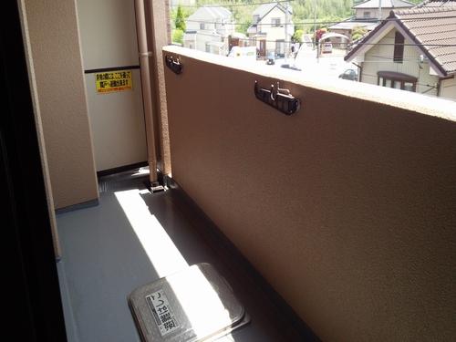神戸市西区二ツ屋マンション バルコニー