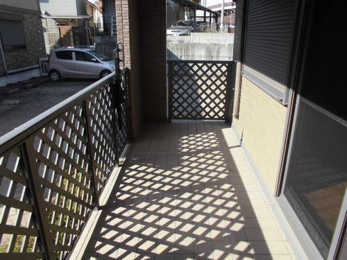神戸市西区二ツ屋アパート バルコニー