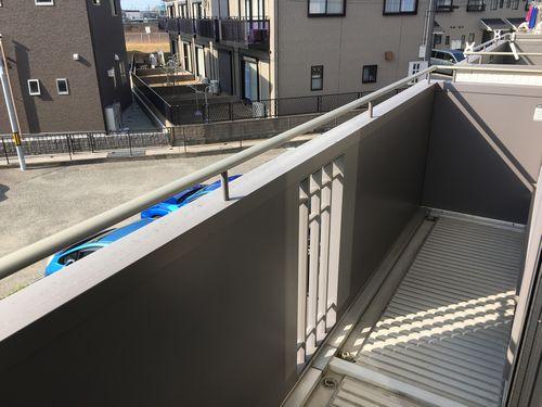明石市大久保町森田アパート バルコニー
